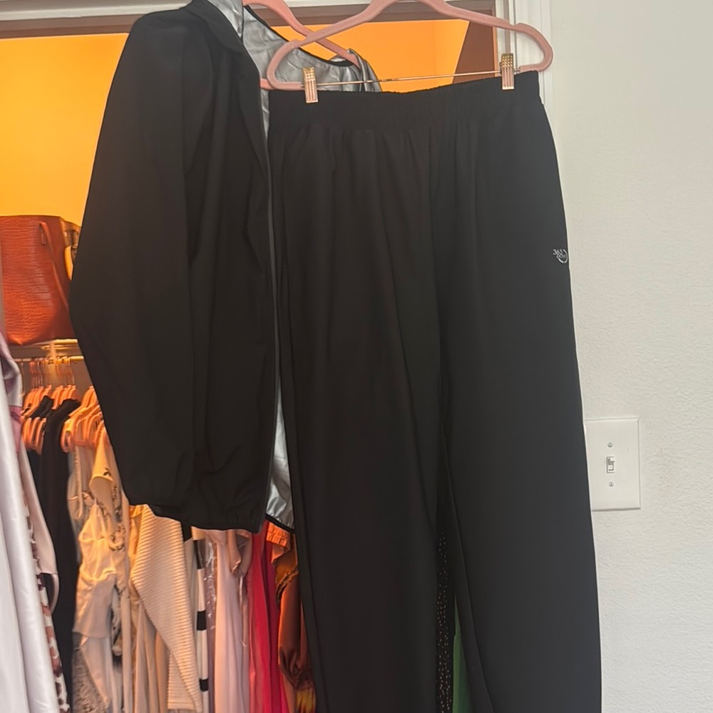 Sauna Track Pants with Straight Legs